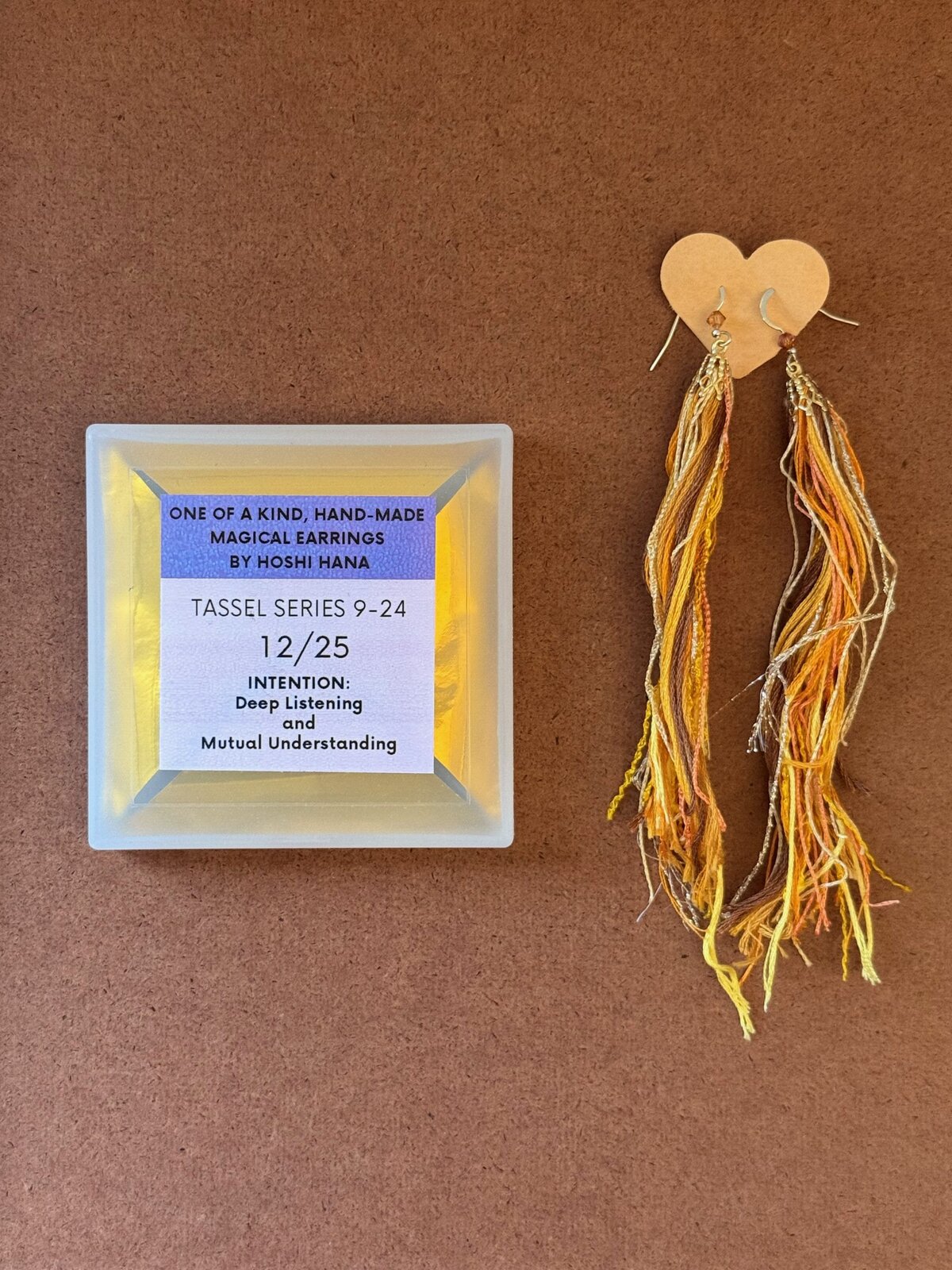 Making Magic with What I have: Tassle Earrings Limited Edition Launch and Fundraiser for the San Francisco Mime Troupe